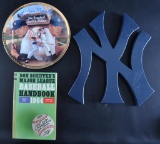 Group of 3 Baseball Items