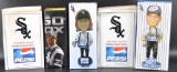 Group of 5 Chicago White Sox Bobble Head Dolls