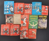Group of 19 Who's Who in Baseball Books