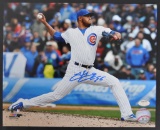 Signed Chicago Cub Hector Rondon Photo with COA