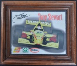 Signed Tony Stewart Framed Print