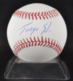 Signed Chicago Cub Jorge Soler Baseball with COA