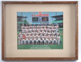 1983 Chicago White Sox's Framed Team Photo