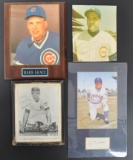 Group of 4 Chicago Cubs Signed Photographs