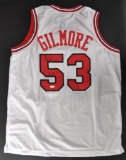 Signed Chicago Bull Artist Gilmore Jersey with JSA COA