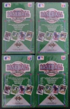 4 Full Boxes of Collectors Choice 1990 Baseball Cards