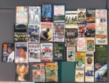 Group of 34 Baseball History Books