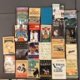 Group of 22 Baseball History Books