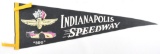 Vintage Indianapolis 500 Speedway Souvenir Felt Pennant