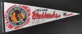 Chicago Blackhawks Signed Souvenir Pennant