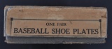 Antique Pair of Wilsons Baseball Shoe Plates in the Original Box