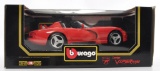 Signed Chicago Blackhawk Jeremy Roenick Burago Dodge Viper RT/10 Die Cast Car in Original Box