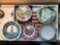 Group of antique and vintage plates