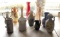 Group of 12 vases