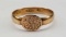 Antique 16k Gold Signet Ring