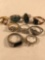 Group of 9 Costume rings