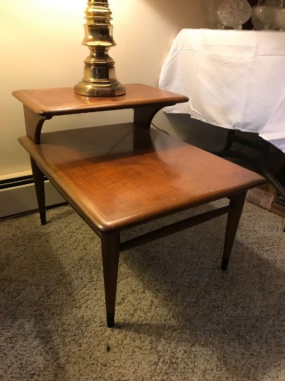 Vintage lane mid century modern side table