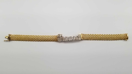 14k Gold Frances Bracelet