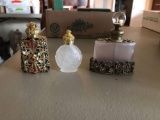Group of three vintage perfumes
