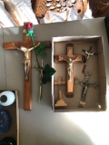 Group of crucifixes