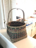 Red and green basket