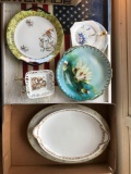 A group of vintage plates