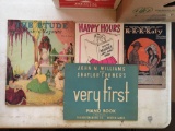 Group of 4 vintage music books