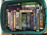 Large group of VHS tapes