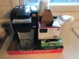 Keurig coffee maker and related