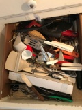 Drawer full of kitchen utensils