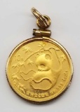 1/10 oz Gold Coin Pendant