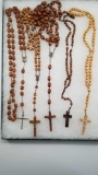 Wooden bead Rosary Group