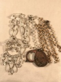 Pair of costume necklaces