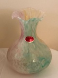 Vintage Murano art glass vase
