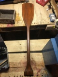 Wooden oar
