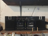 Soundsign AM/FM stereo receiver double cassette plater
