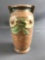 Vintage Floral Pottery Vase