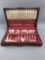 Group of Vintage Holmes & Edwards Inlaid silverplate flatware set