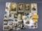 Large group of vintage real photos