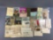 Group of vintage advertising dockets and more