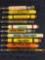 Group of 10 vintage agriculture bullet pencils
