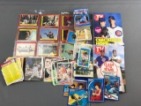 Group of collector cards and more