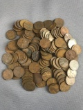 Lot of Wheat Cents