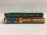 Group of 2 vintage Boy Scout Books