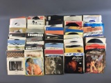 Large group of vintage 45 records