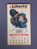 1930s Advertising Jordans Calendar
