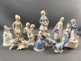 Porcelain figurines lot