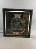 Olympia Gold Light Beer Lighted Sign