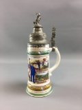 Vintage German Regimental Military Stein