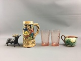 Group of misc. stein, bull and more
